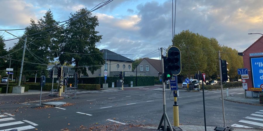 kruispunt Grensstraat kruispunt Grensstraat